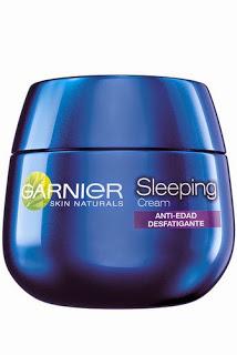 Garnier crema facial Sleeping Cream / NOVEDADES BELLEZA