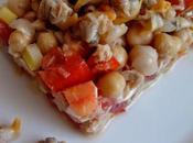 Ensalada Garbanzos Atún Berberechos