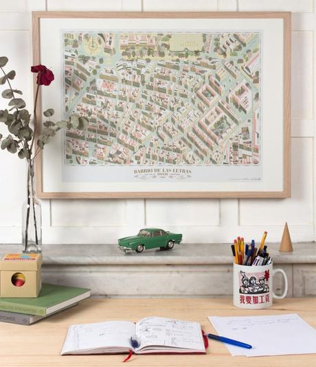 MAPEANDO, MAPAS EN DECORACIÓN