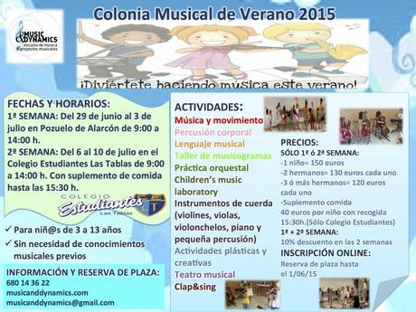 Colonias musicales de verano