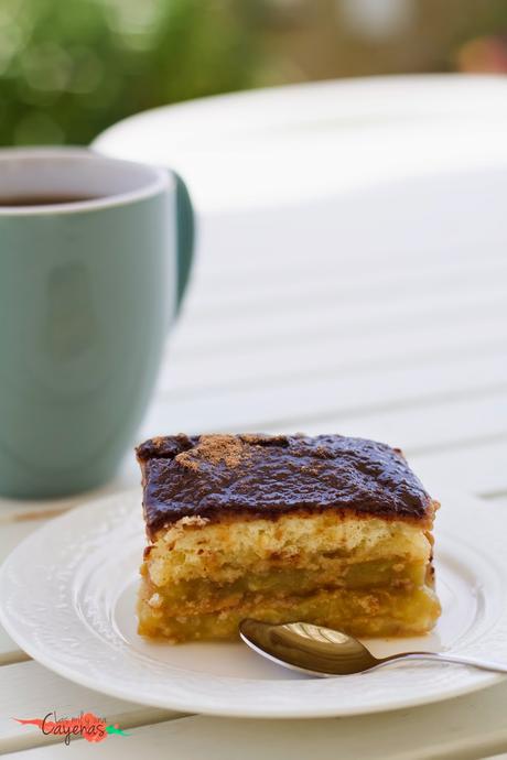 Tarta de calabacín y chocolate