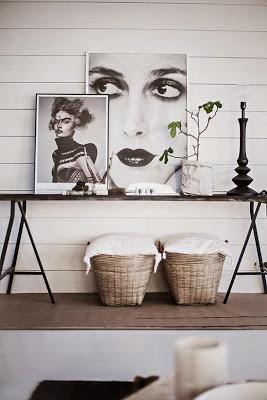 Mujeres en blanco y negro.