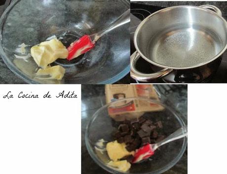 Galletas craqueladas, o blanca y negras