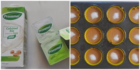 MAGDALENAS DE SOJA Y CHOCOLATE (SIN LACTOSA, SIN HUEVO, SIN GLUTEN)