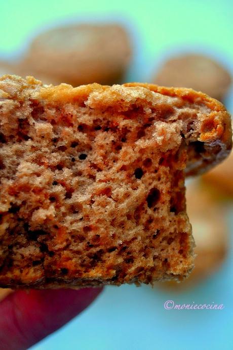 MAGDALENAS DE SOJA Y CHOCOLATE (SIN LACTOSA, SIN HUEVO, SIN GLUTEN)