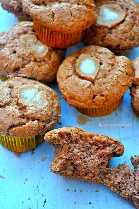MAGDALENAS DE SOJA Y CHOCOLATE (SIN LACTOSA, SIN HUEVO, SIN GLUTEN)