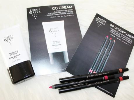 Productos de la colección Passion Nude de Jorge de la Garza Makeup