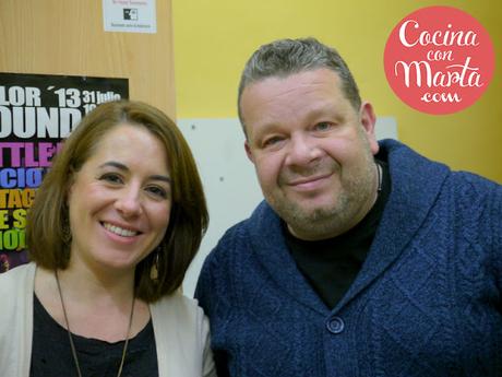 Cocina con Marta en Pesadilla en la Cocina con Alberto Chicote en el Montecillo, Málaga.