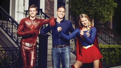 Supergirl Conoce A Flash En La Portada De Variety