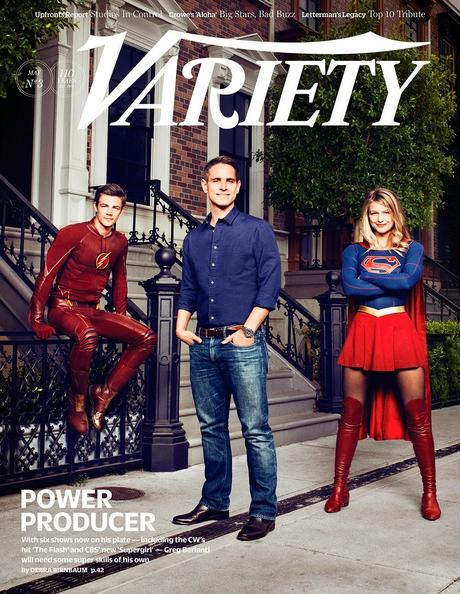 Supergirl Conoce A Flash En La Portada De Variety