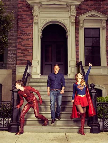 Supergirl Conoce A Flash En La Portada De Variety