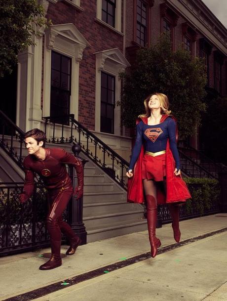 Supergirl Conoce A Flash En La Portada De Variety