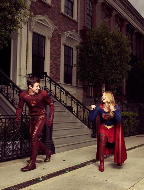 Supergirl Conoce A Flash En La Portada De Variety