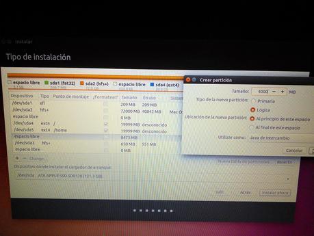 Ubuntu en tu Macbook Air del 2013 ! Ubuntu en tu Macbook Air del 2013 !
