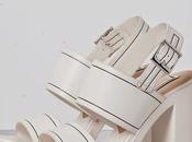 Tacones altos cuadrados