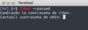 Como cambiar la contraseña de tu usuario en Ubuntu