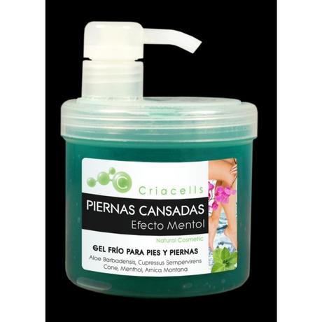 cosmética, cosmética corporal, gel piernas cansadas, criacells,