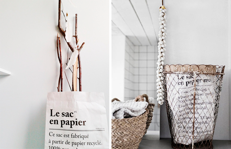 Ideas para decorar con Le sac en papier o The paper bag Ideas para decorar con Le sac en papier o The paper bag
