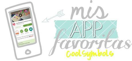 Mis APP favoritas: CoolSymbols