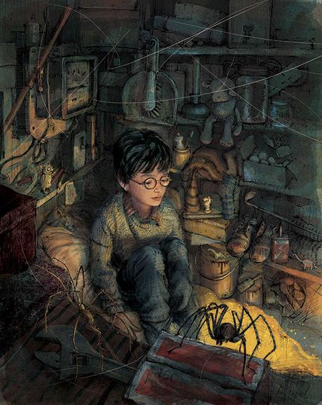 ¡Nueva imagen de la edición ilustrada de Harry Potter!