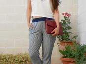 Blue pyjama pants