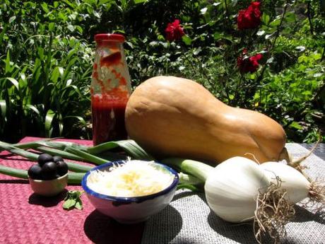 Pizzetas de calabaza. (#ColorYSabor) pizzetas-de-calabaza-