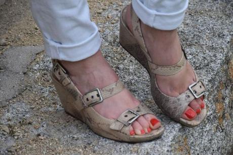 Suede biker jacket and total white total white