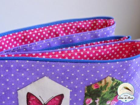 Estuche de 3 compartimentos. Estuche de 3 compartimentos.