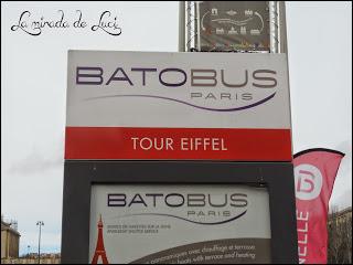 UN FINDE EN PARÍS: día 2, un recorrido en Batobus