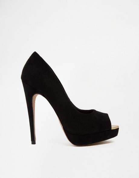 Peep toes negros de Asos para Demi Moore