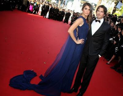 Ian Somerhalder y Nikki Reed en la alfombra roja de Cannes