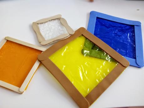 Estilumación Sensorial : Cuadros de colores (DIY)