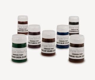 Pintura para aerografo(gama nueva)y calcas para Portadores de la Palabra en FW Pintura para aerografo(gama nueva)y calcas para Portadores de la Palabra en FW