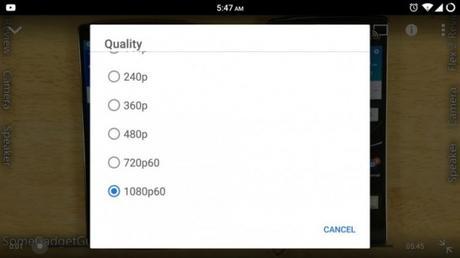 YouTube ya permite streaming a 60 frames por segundo android-yotube-streaming-750x421