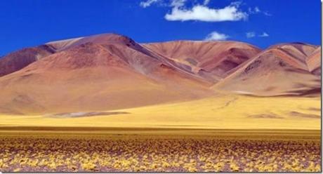 La ruta de los volcanes catamarqueños.
