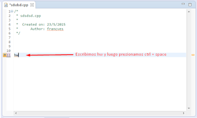 Crear templates en eclipse