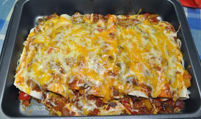Enchiladas De Carne