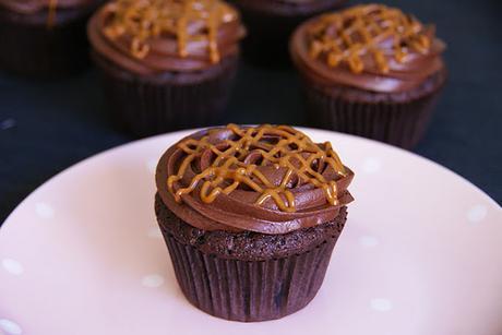 Cupcakes de Chocolate y Dulce de Leche Cupcakes de Chocolate y Dulce de Leche