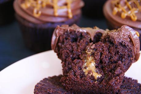 Cupcakes de Chocolate y Dulce de Leche Cupcakes de Chocolate y Dulce de Leche