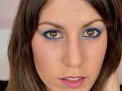 Maquillaje Ahumado sencillo Azul