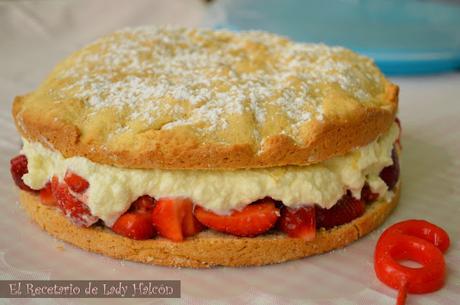 Tarta de fresas - Strawberry shortcake