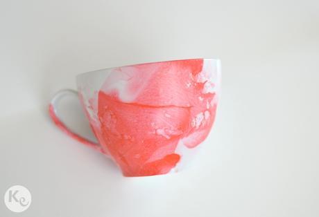 DIY. Marble mug