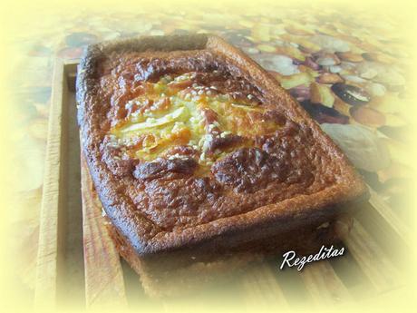 BIZCOCHO DE ALMENDRA Y MANZANA