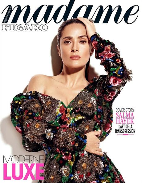 Salma Hayek presume de curvas en la nueva portada de Madame Figaro