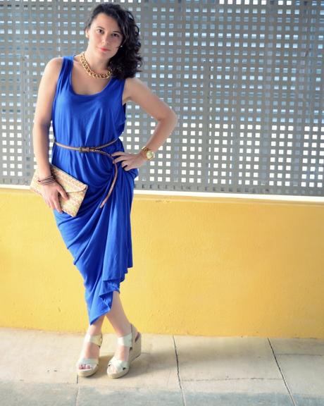 Mi Vestido Azul - Maxi blue dress (12)