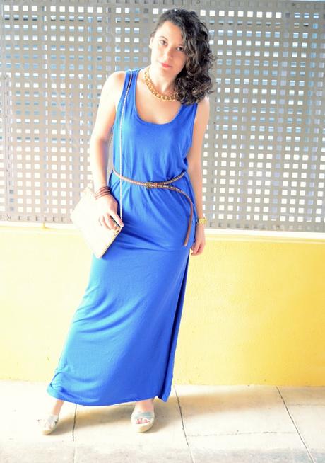 Mi Vestido Azul - Maxi blue dress (5)