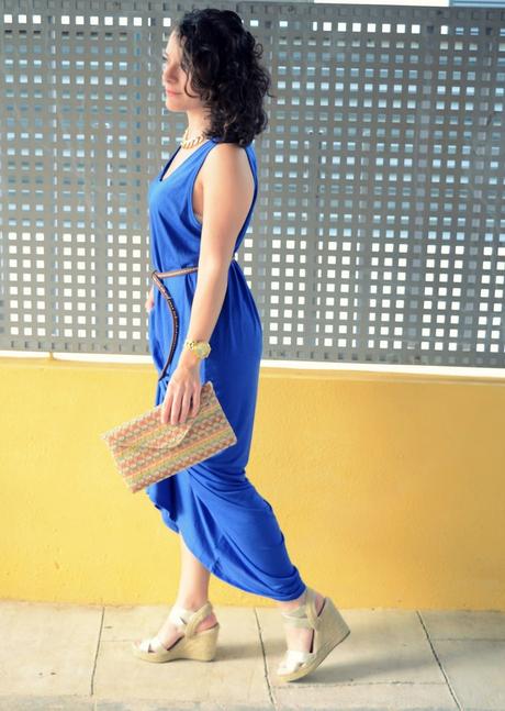 Mi Vestido Azul - Maxi blue dress (8)