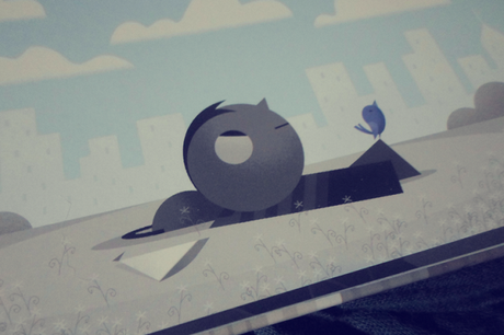 Pájaro azul, de Bob Staake [Fotorreseña]
