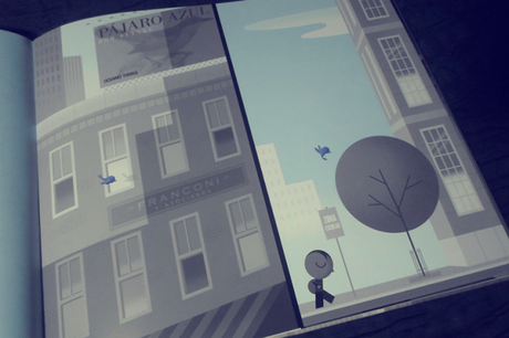 Pájaro azul, de Bob Staake [Fotorreseña]