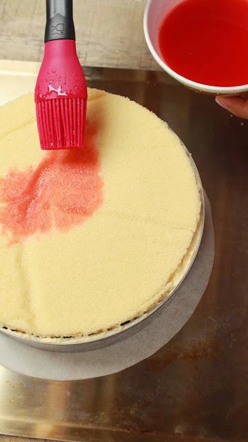 Fraisier o tarta francesa de fresas